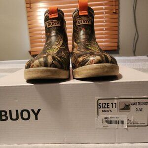 Buoy Boots Fishing Shoes for Men Waterproof (Hunt Camo) (Size 11)